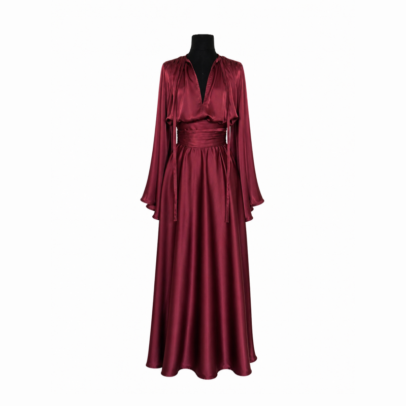 VALERIA - Burgundy